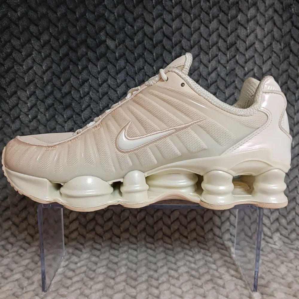 Nike Shox TL Pearl White Particle Pink Women's Running Sneakers Shoes Size 10